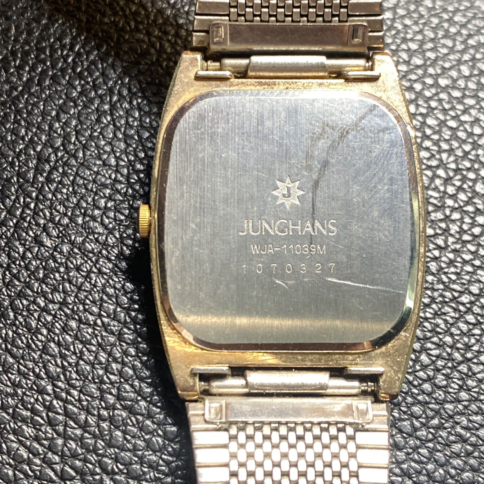 【JUNGHANS】ASTRA QUARTZ WJA-11039Mゴールド JUNGHANS ユンハンス ASTRA WJA-11039M ゴールド メンズ 腕時計