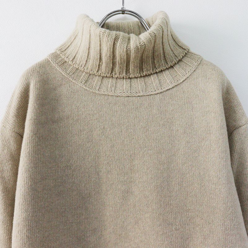 美品 Deuxieme Classeウールカシミヤ　JADEタートルネックニット Deuxieme Classe ウールカシミヤ JADEタートルネックニット