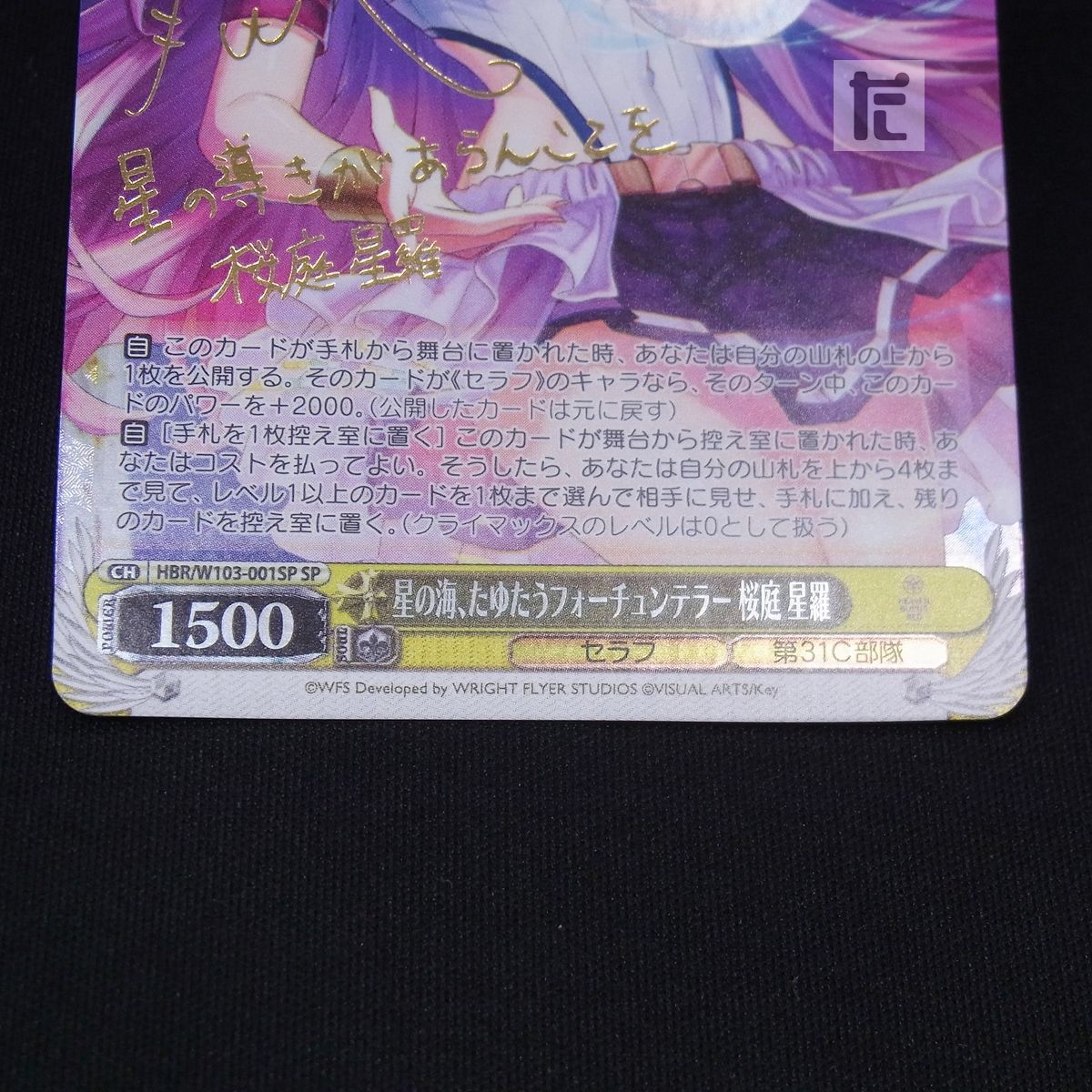 星の海、たゆたうフォーチュンテラー 桜庭星羅 SP