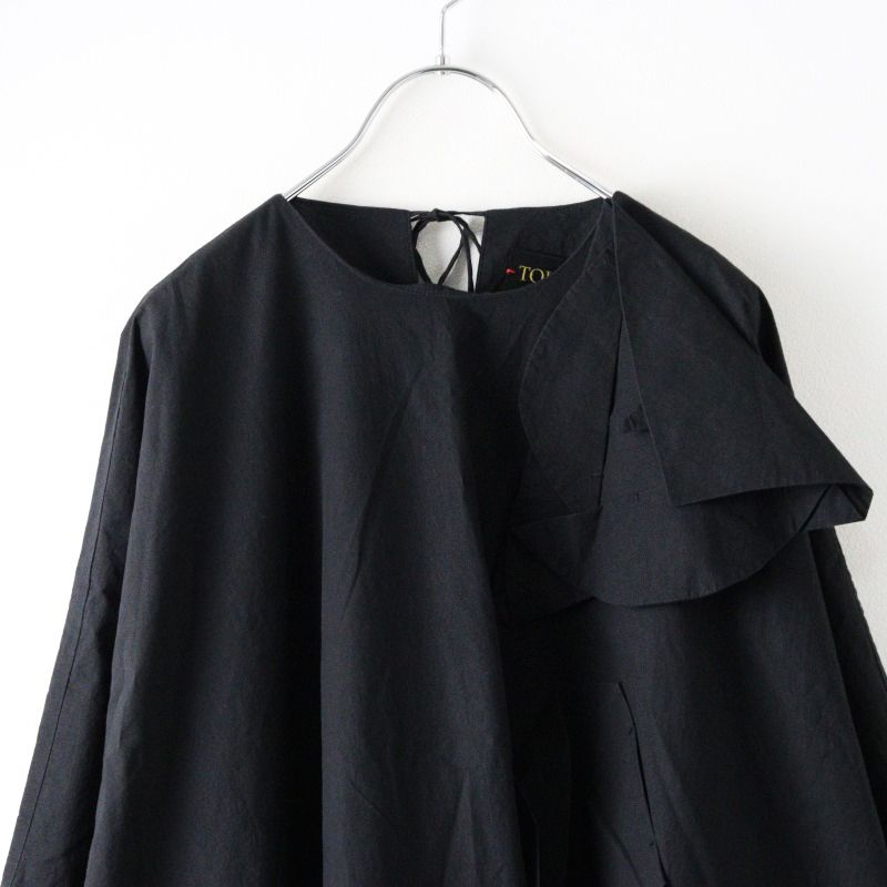 フラワーモチーフ ワイドシルエット