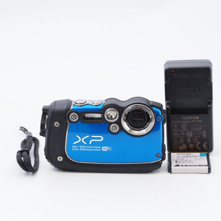 FUJIFILM フジフイルム デジタルカメラ XP200BL ブルー F FX-XP200BL カメラ本舗｜Camera honpo メルカリ