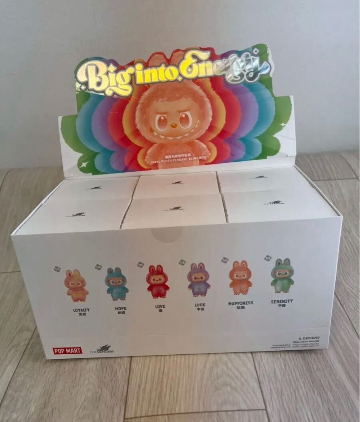 正規品・未開封 Labubu Big into Energy 一箱 正規品 未開封】ラブブ Labubu Big into Energy 1ピース ポップ