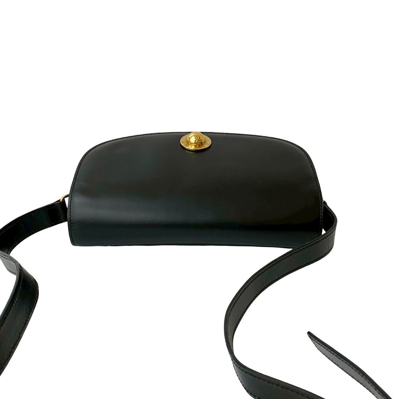 極 美品 袋付 CELINE セリーヌ ヴィンテージ スターボール ロゴ 金具 