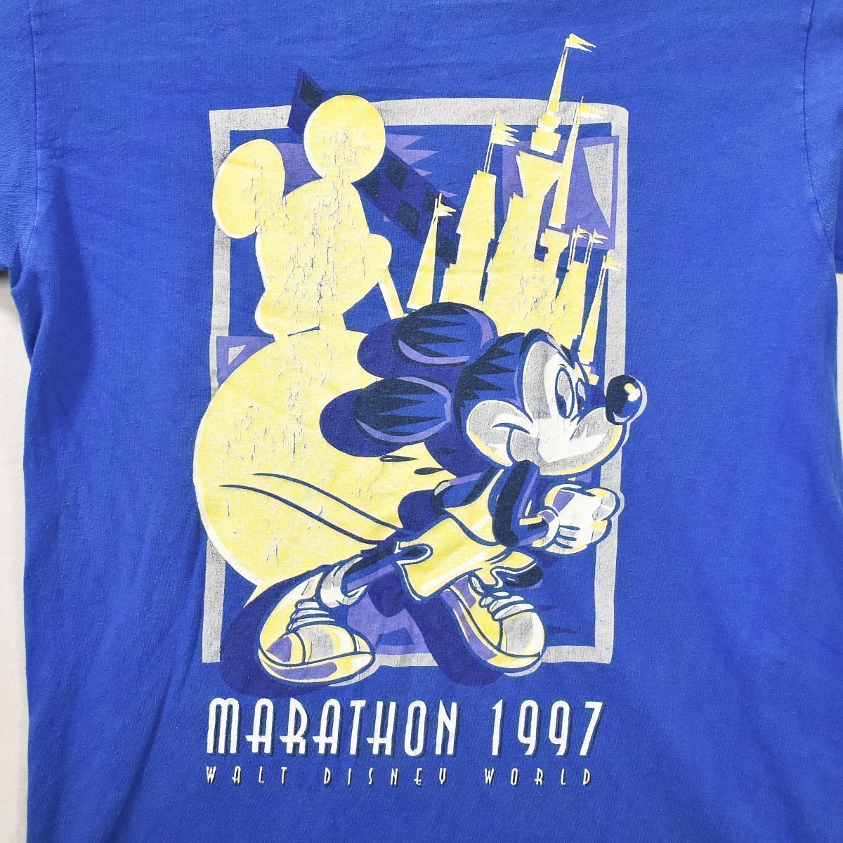 希少】 90sヴィンテージ USA製 ディズニー Disney MARATHON 1997 