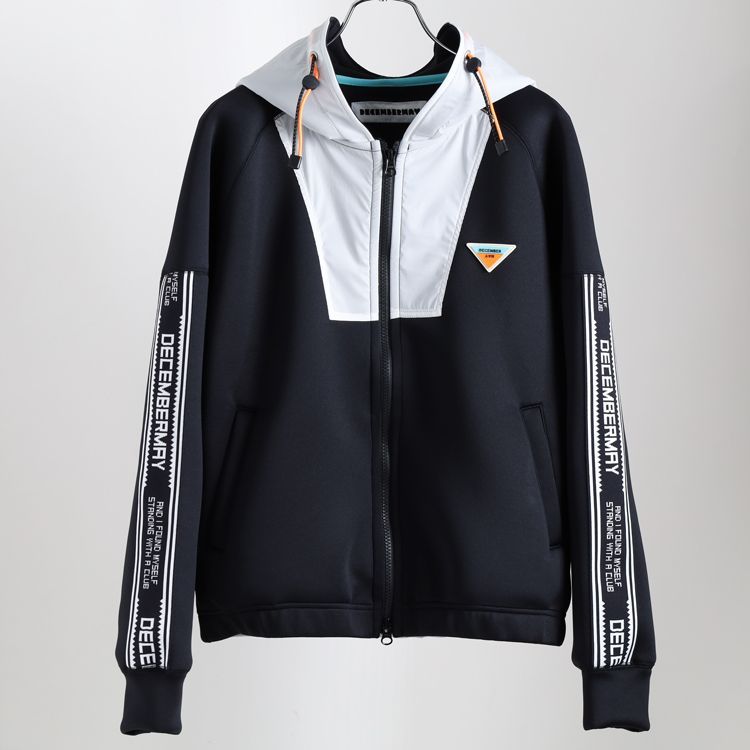 ディセンバーメイ　ダンボールニット　パーカー ディセンバーメイ ゴルフ パーカー メンズ レディース 別注 フーディー