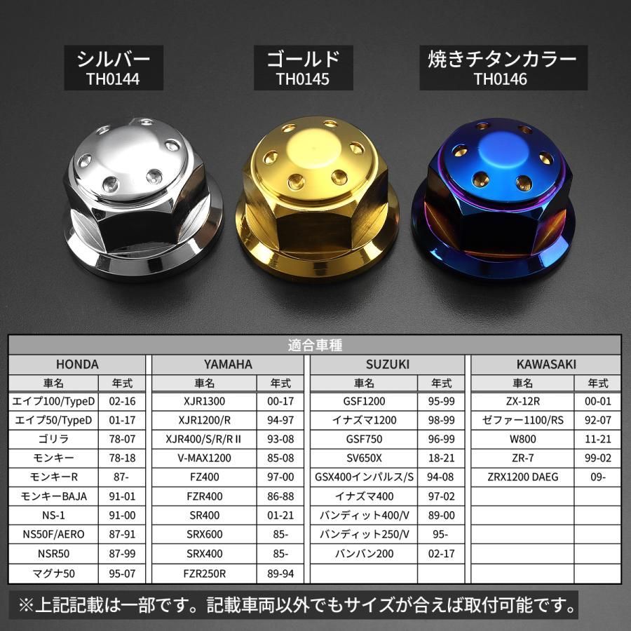 ステアリング ステムナット M22 P1.00 モンキー ゴリラ エイプ