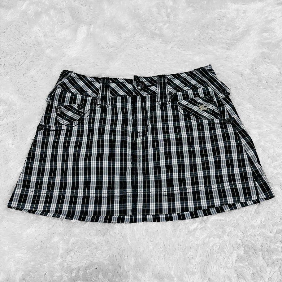 BURBERRY BLUE LABEL バーバリーブルーレーベル S サイズ ノバチェック  