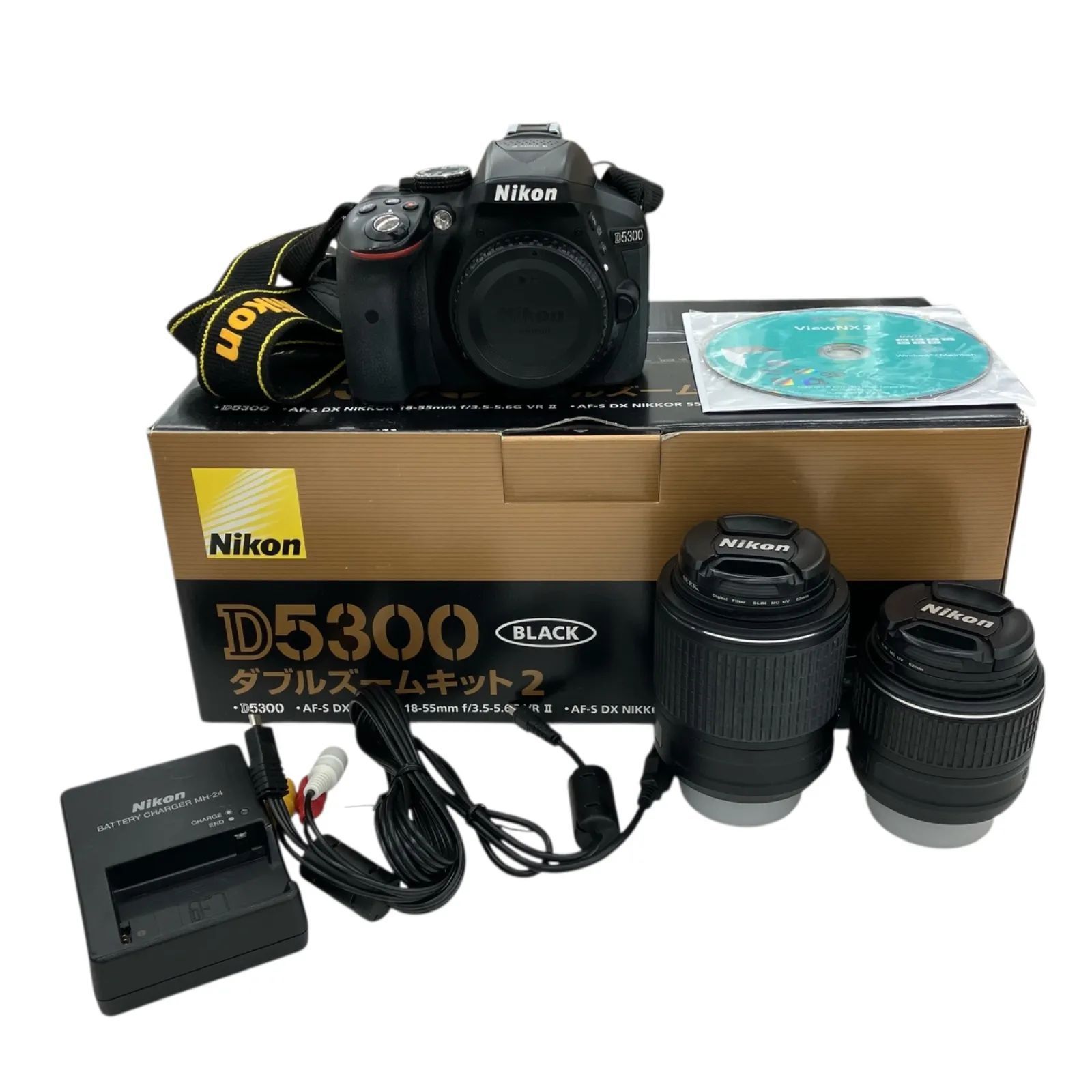 186000 現状品 Nikon ニコン デジタルカメラ ダブルズームキット