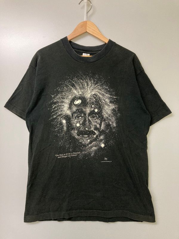 品 ALBERT EINSTEIN アルベルト アインシュタイン 90S GALAXY GLOW IN THE DARK TEE Tシャツ トップス 146-251018-ks-24-min