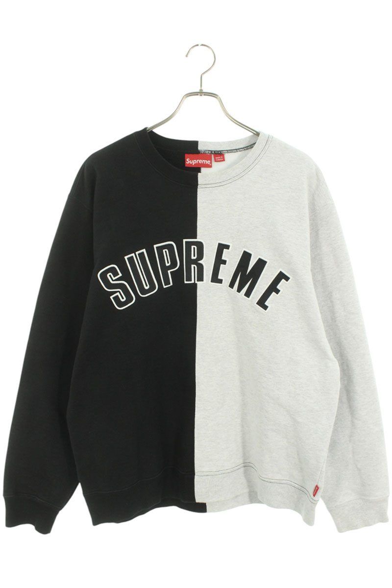 スプリットクルーネックスウェット