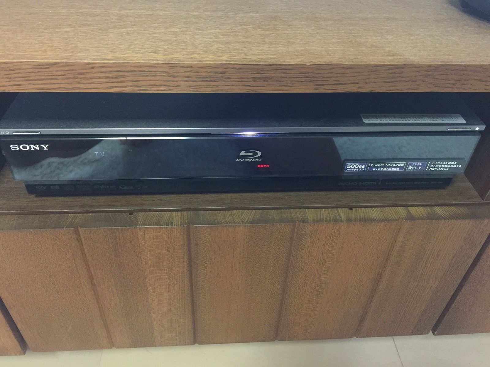 SONY 500GB 2チューナー ブルーレイレコーダー BDZ-X95 中古】SONY