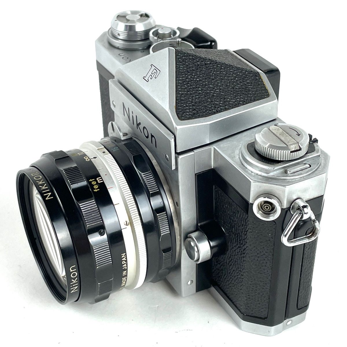 ニコン Nikon F アイレベル シルバー + NIKKOR-H 28mm F3.5 非Ai