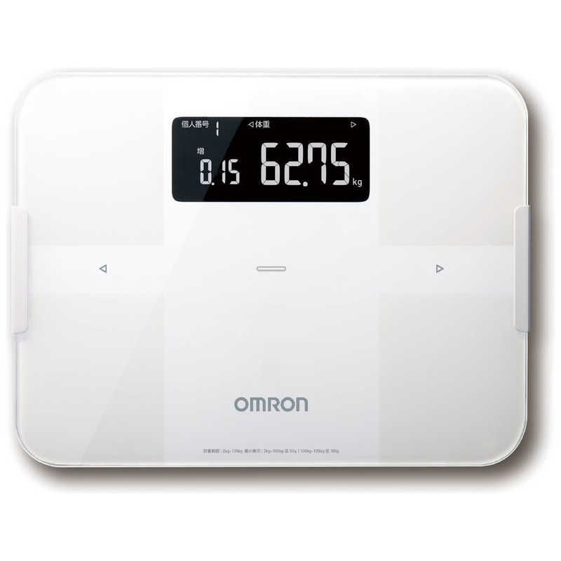 未開梱 オムロン OMRON 体重体組成計 カラダスキャン スマホ管理機能あり KRD-608T2-W
