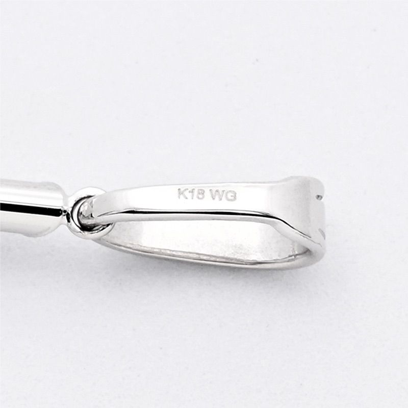 K18WG(ホワイトゴールド) INRI クロス ペンダントトップ(大) 2.7g 新品 