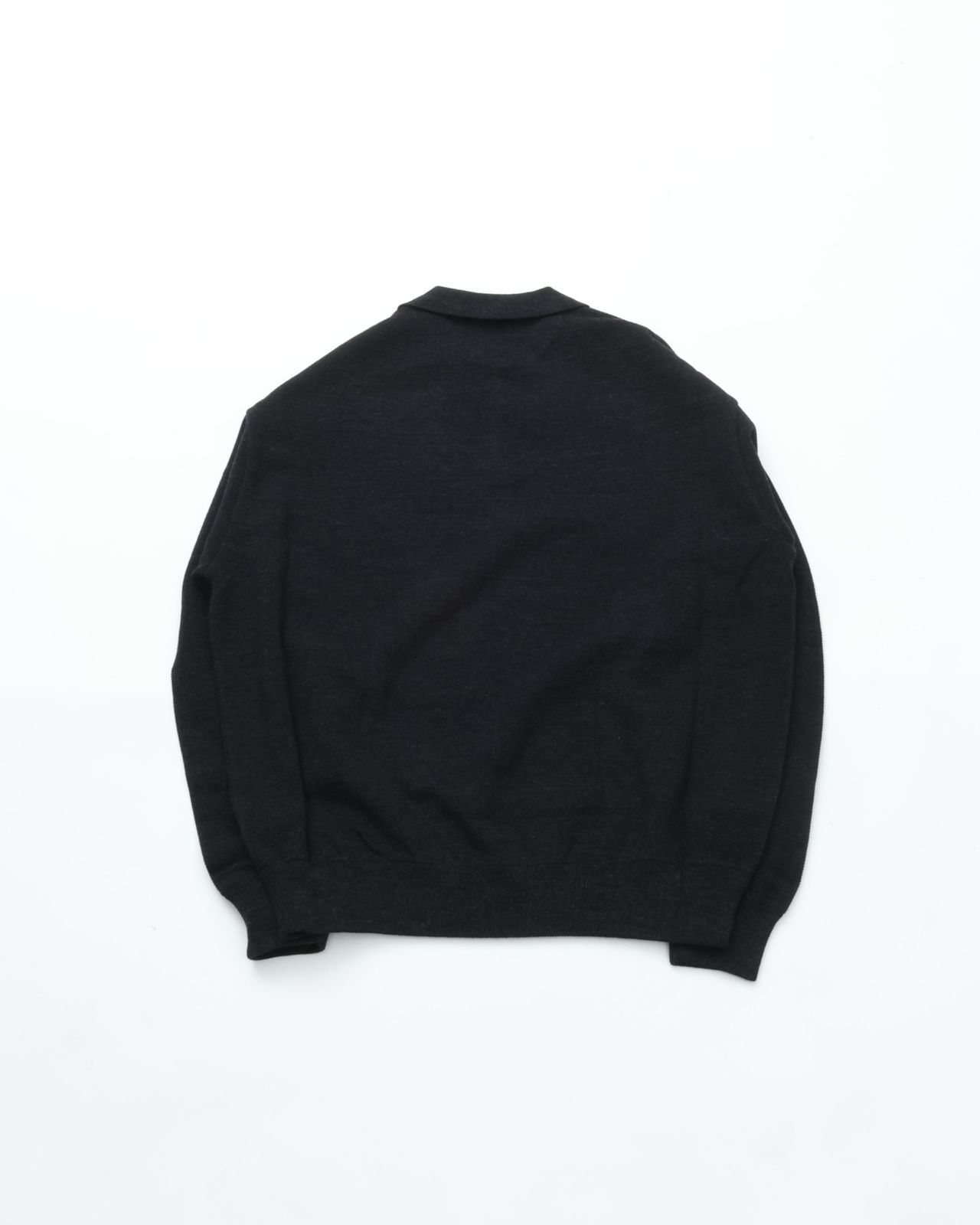 crepuscule クレプスキュール Co/Wo Moss stitch Skipper BLACK モス 