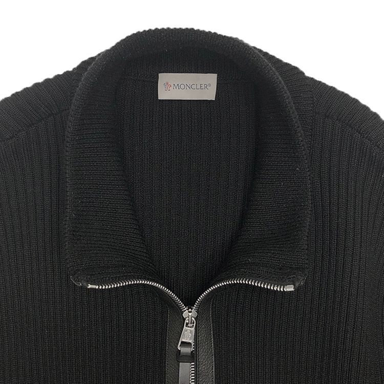 MONCLER モンクレール 23AW ジップアップ ドライバーズニット MONCLER モンクレール 23AW ジップアップ ドライバーズニット