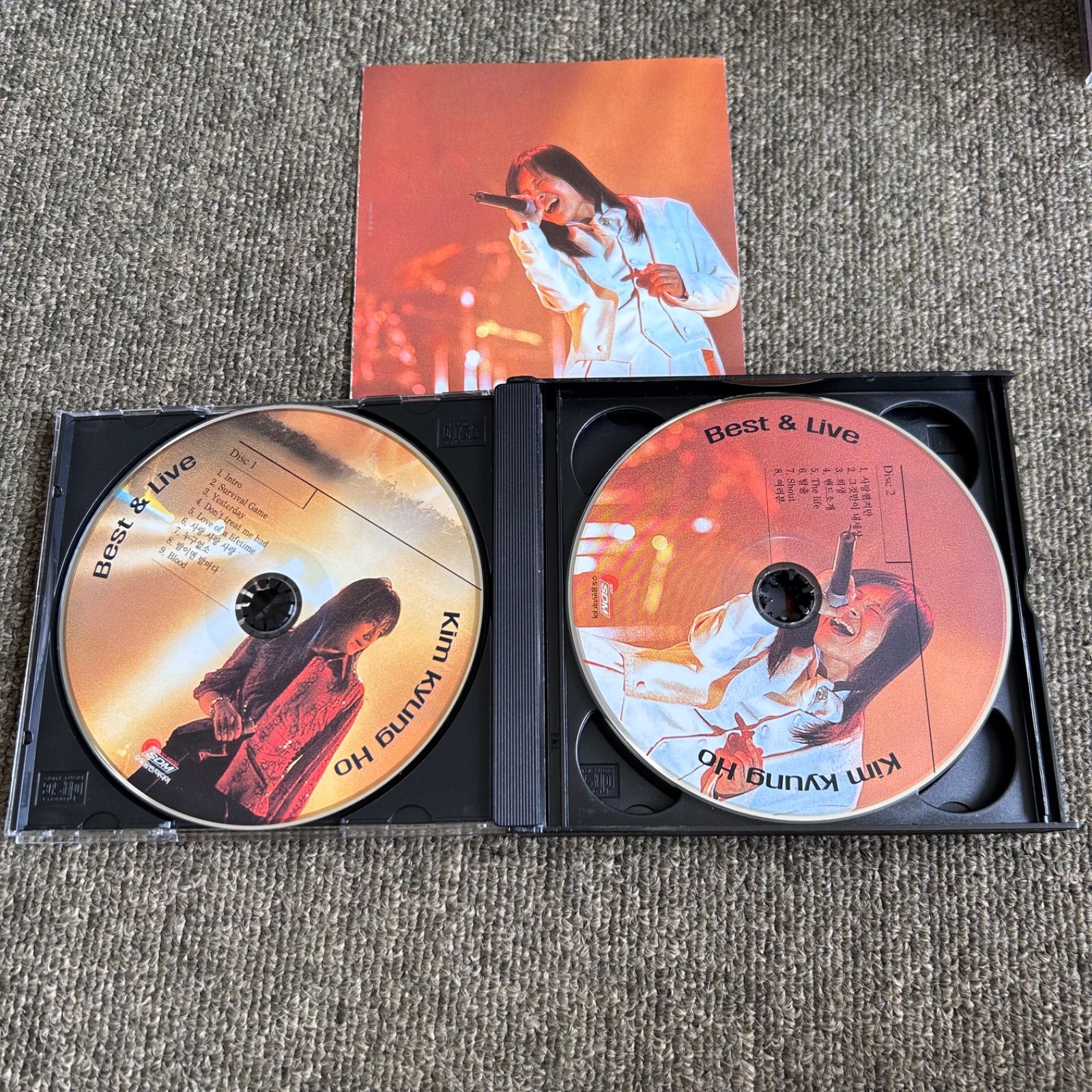 キム・ギョンホ Kim Kyung Ho - Best & Live 韓国盤 - メルカリ