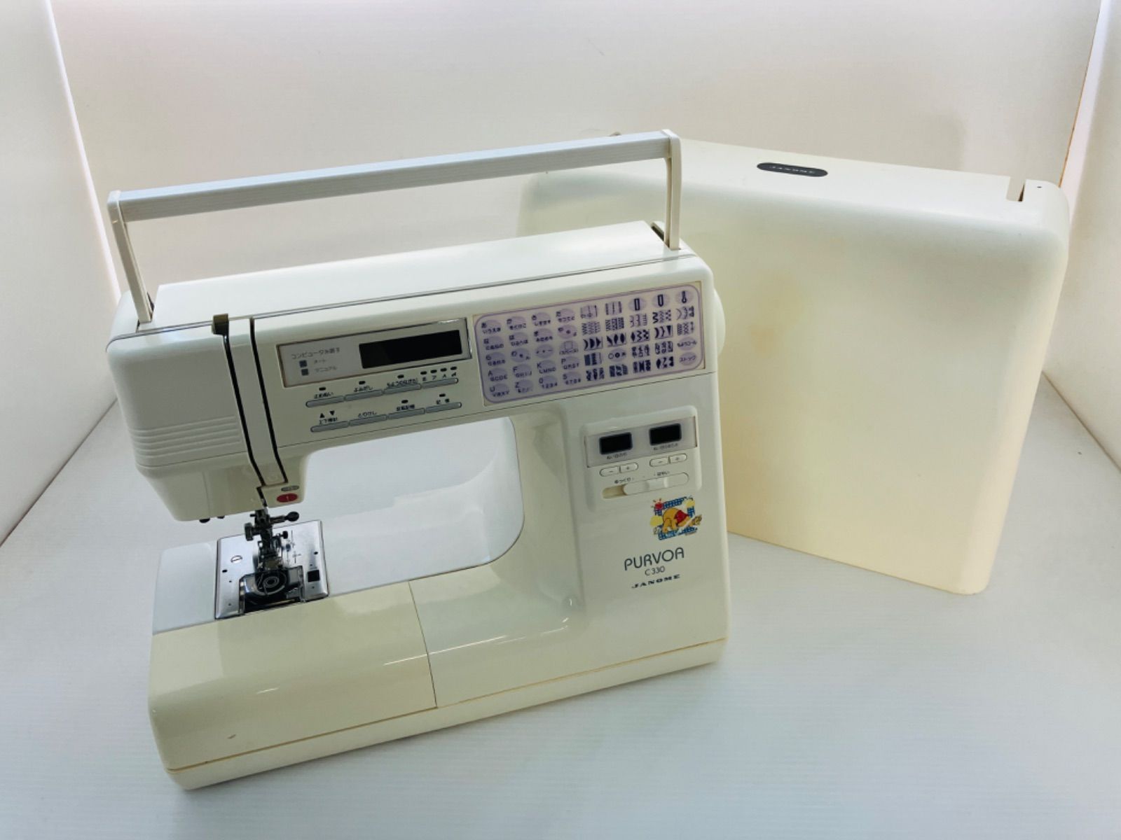 ぷりん！ジャノメS6030 電子ミシン中古 ジャノメ ジャノメ電子ミシン JS30（直送品） - アスクル
