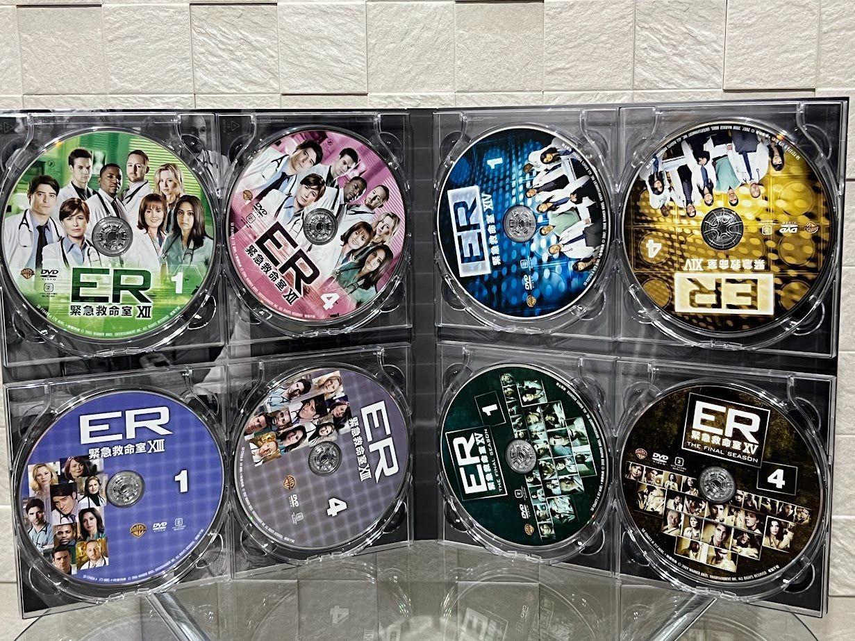 ER 緊急救命室XV 〈ファイナル〉コレクターズセット [DVD] 中古美品 