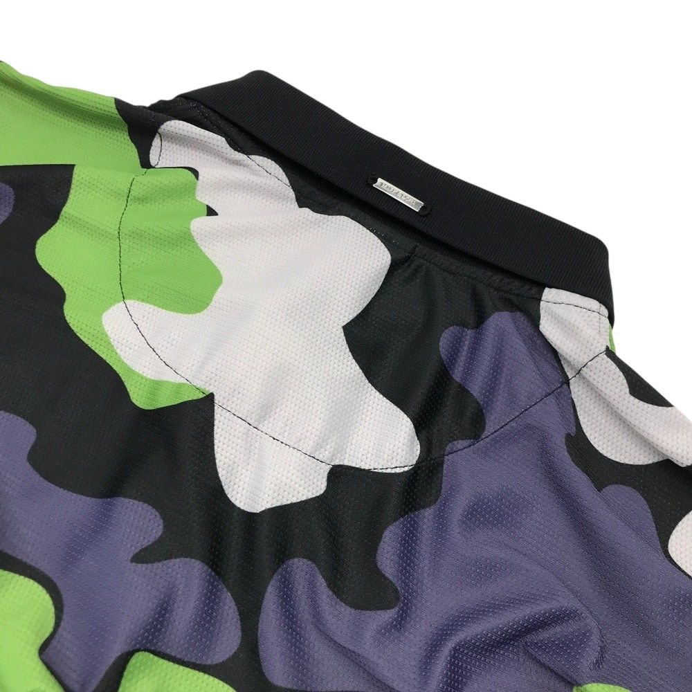 半袖ポロシャツ カモフラ柄