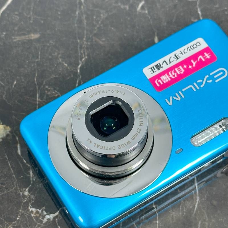 ブルー デジカメ