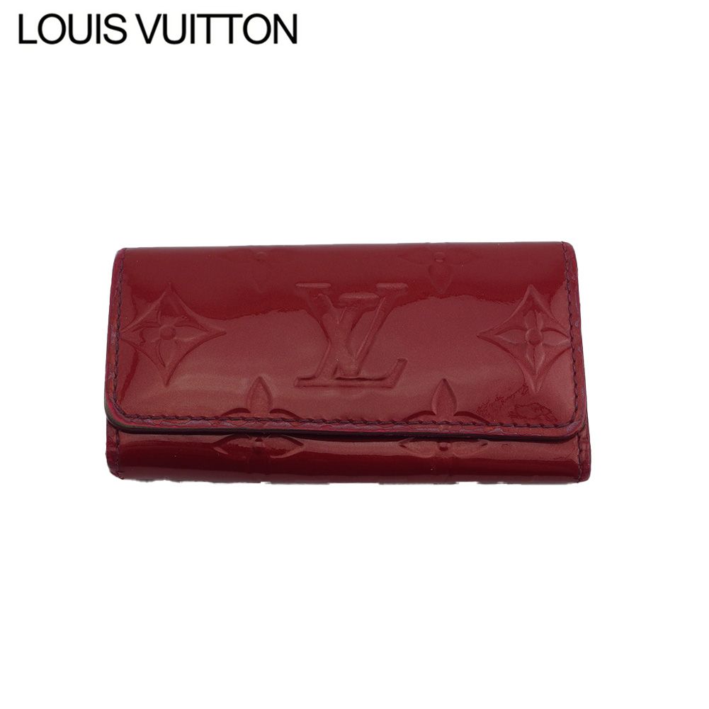 美品 ルイヴィトン ヴェルニ モノグラム　キーケース　ミュルティクレ4 箱付き Amazon.co.jp: LOUIS VUITTON(ルイ・ヴィトン) 4連キーケース