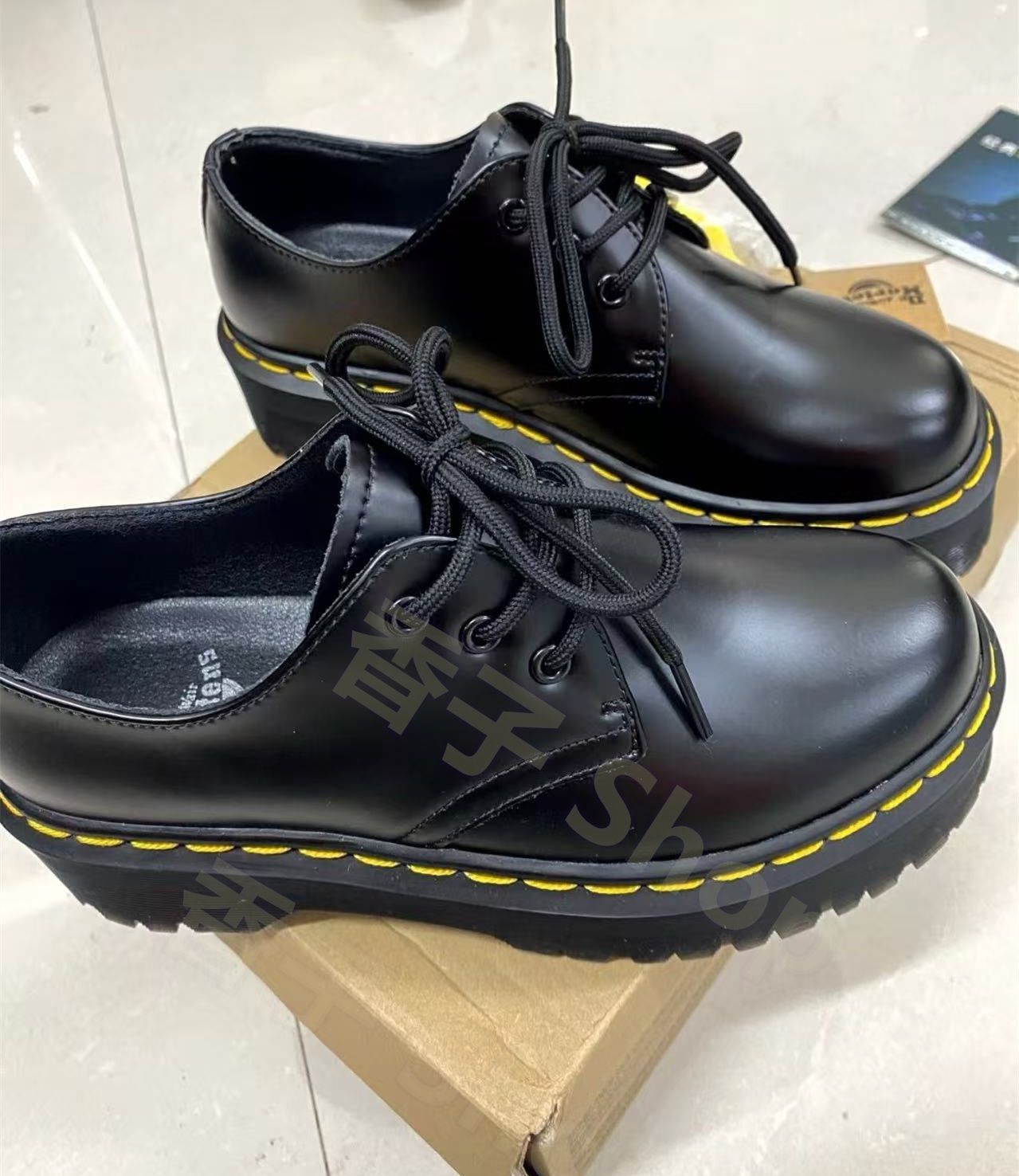 Dr.Martens 厚底マーチンブーツ 1461 ブラック