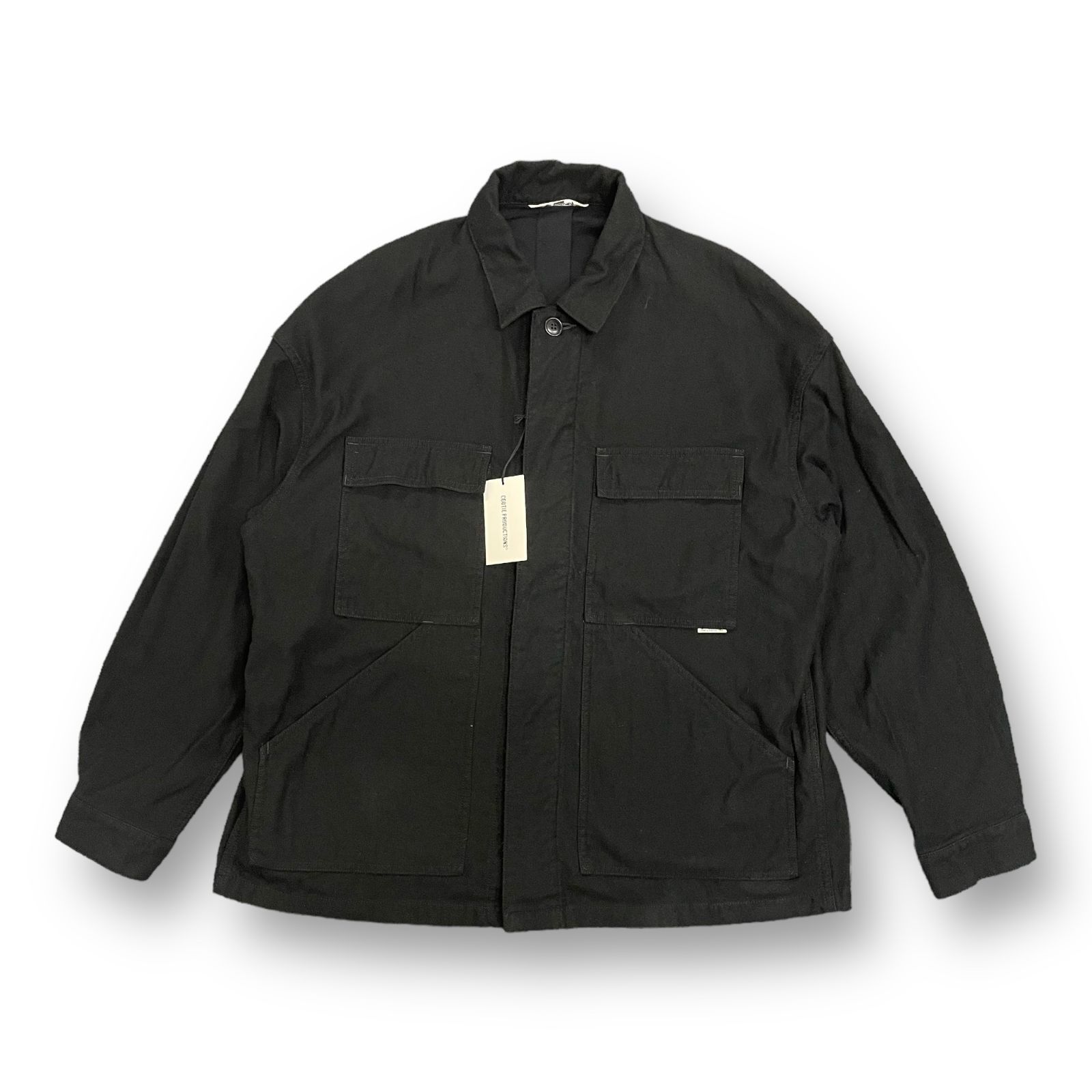 定価46200円 新品 COOTIE 23SS Silk Nep Work Jacket シルク ネック 
