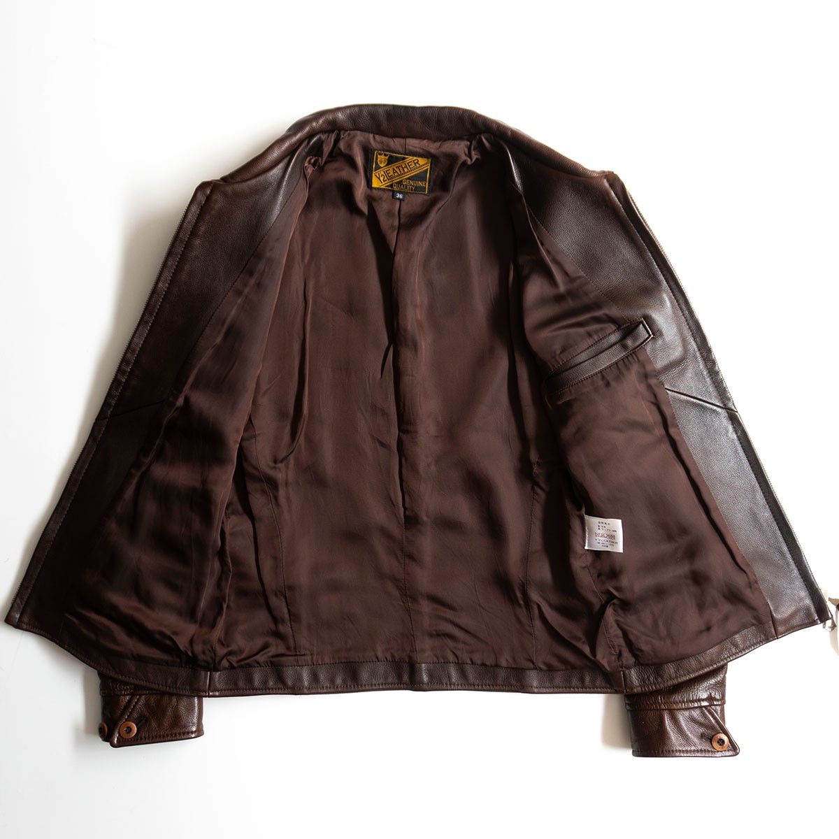 雰囲気抜群】Y'2 LEATHER【ステアハイド シングルライダース
