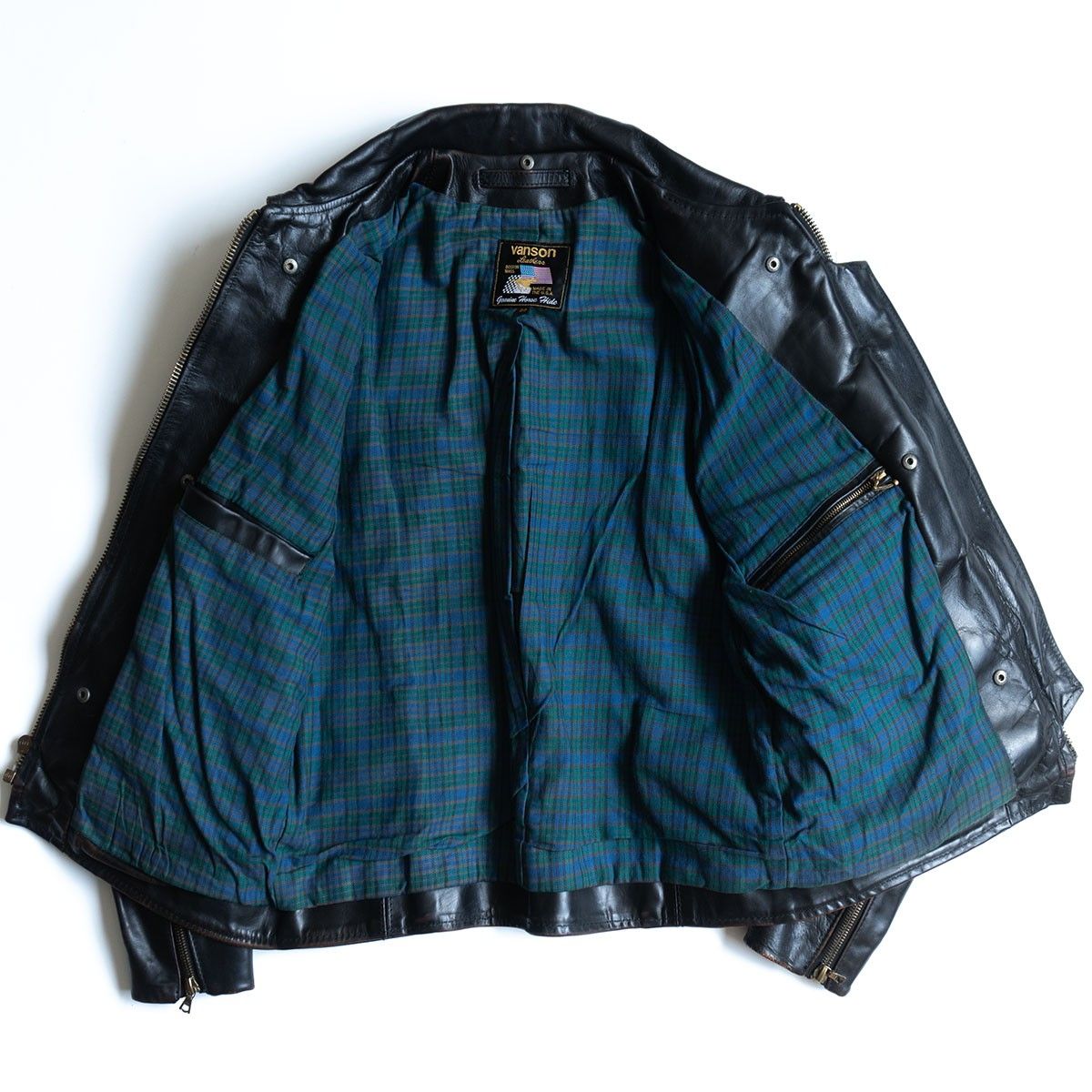 VANSON vanson バンソン ENF ホースハイドの通販 ホースハイド 