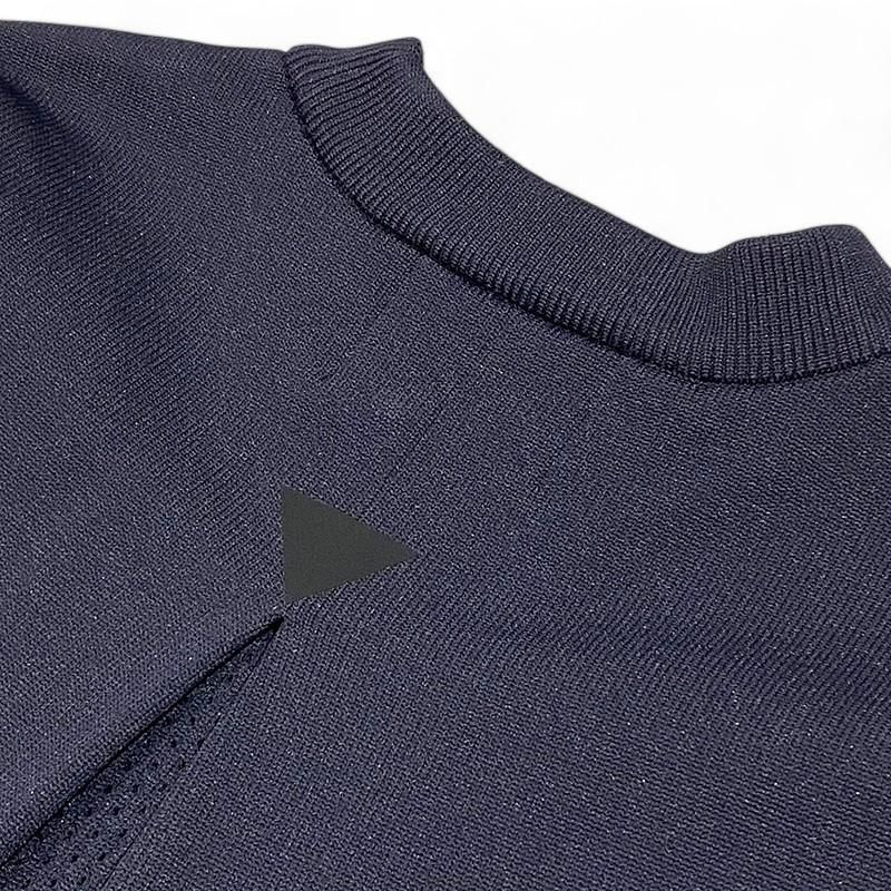 PGG パーリーゲイツ トップ 長袖 ニットセーター ネイビー 0 ゴルフ