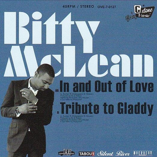 ジャマイカ7” Bitty Mclean Tribute to Gladdy OVE70127 G Stone Music 