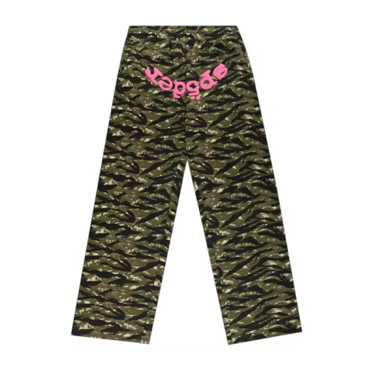 Sp5der OG Web Tiger Camo スウエットパンツ