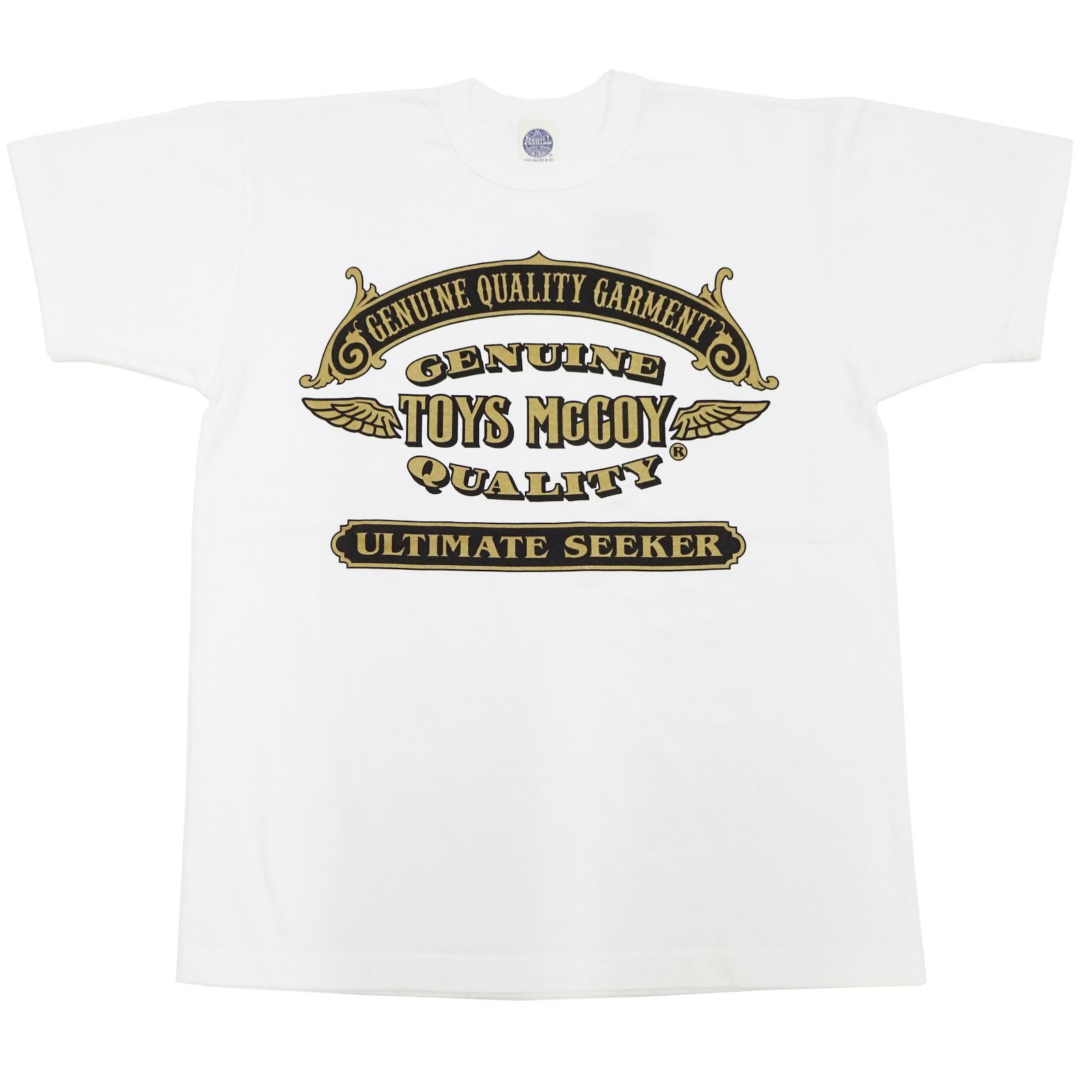 トイズマッコイ Tシャツ Toys McCoy McHILL SPORTS WEAR TEE CLASSIC BRAND SIGN 半袖Tシャツ TMC2430 オフ白 新品