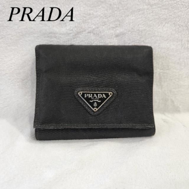 PRADA ナイロン 三つ折り財布 レディース メンズ ユニセックス 小物