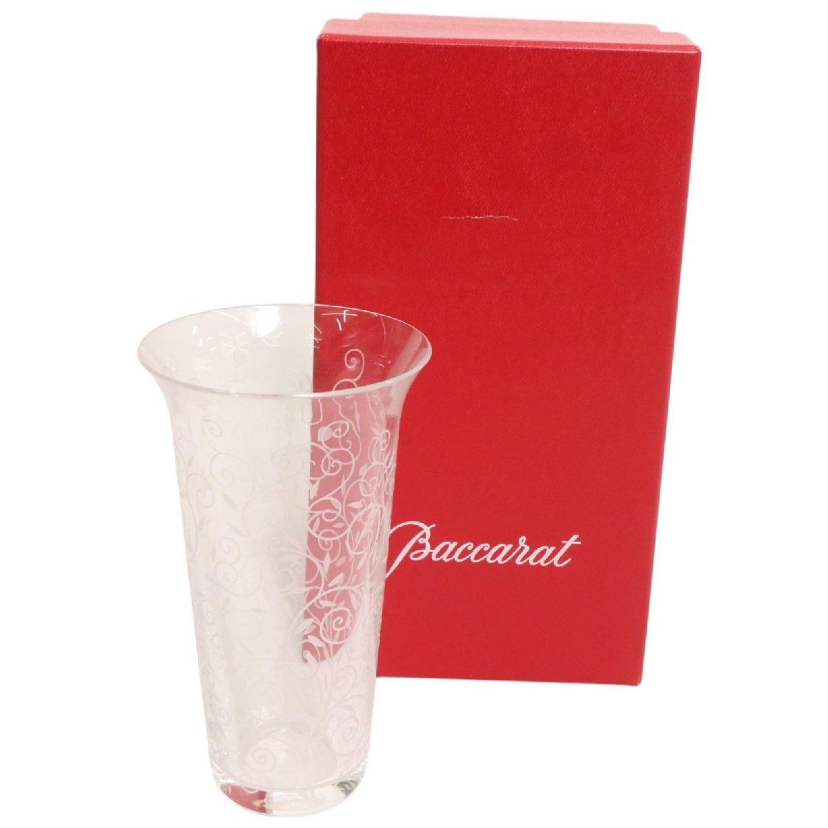 Baccarat バカラ クリスタルガラス フラワーベース 花器 花瓶 - メルカリ