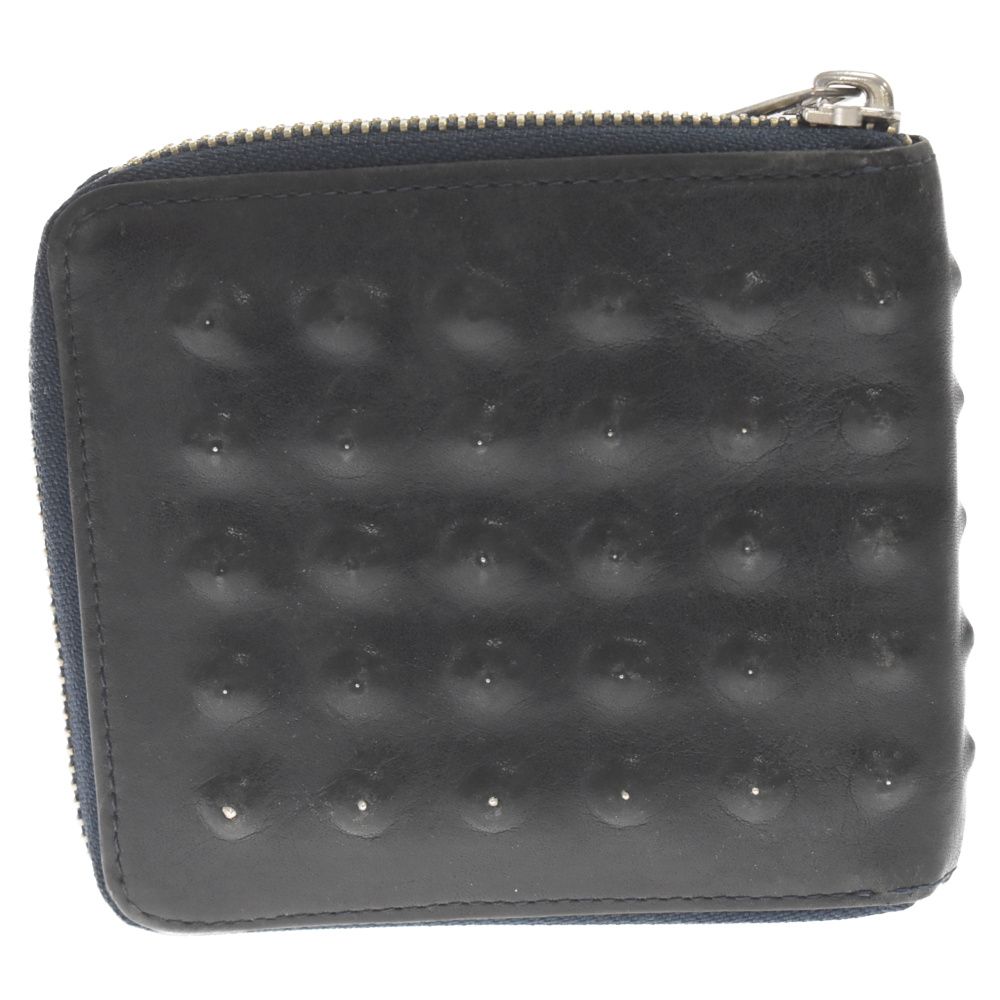 中古】 MIHARA YASUHIRO ミハラヤスヒロ スタッズジップウォレット