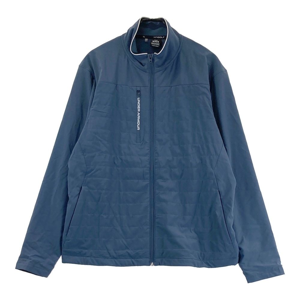 新品 アンダーアーマー ゴルフ 暖かキルトダウンジップブルゾン「LG
