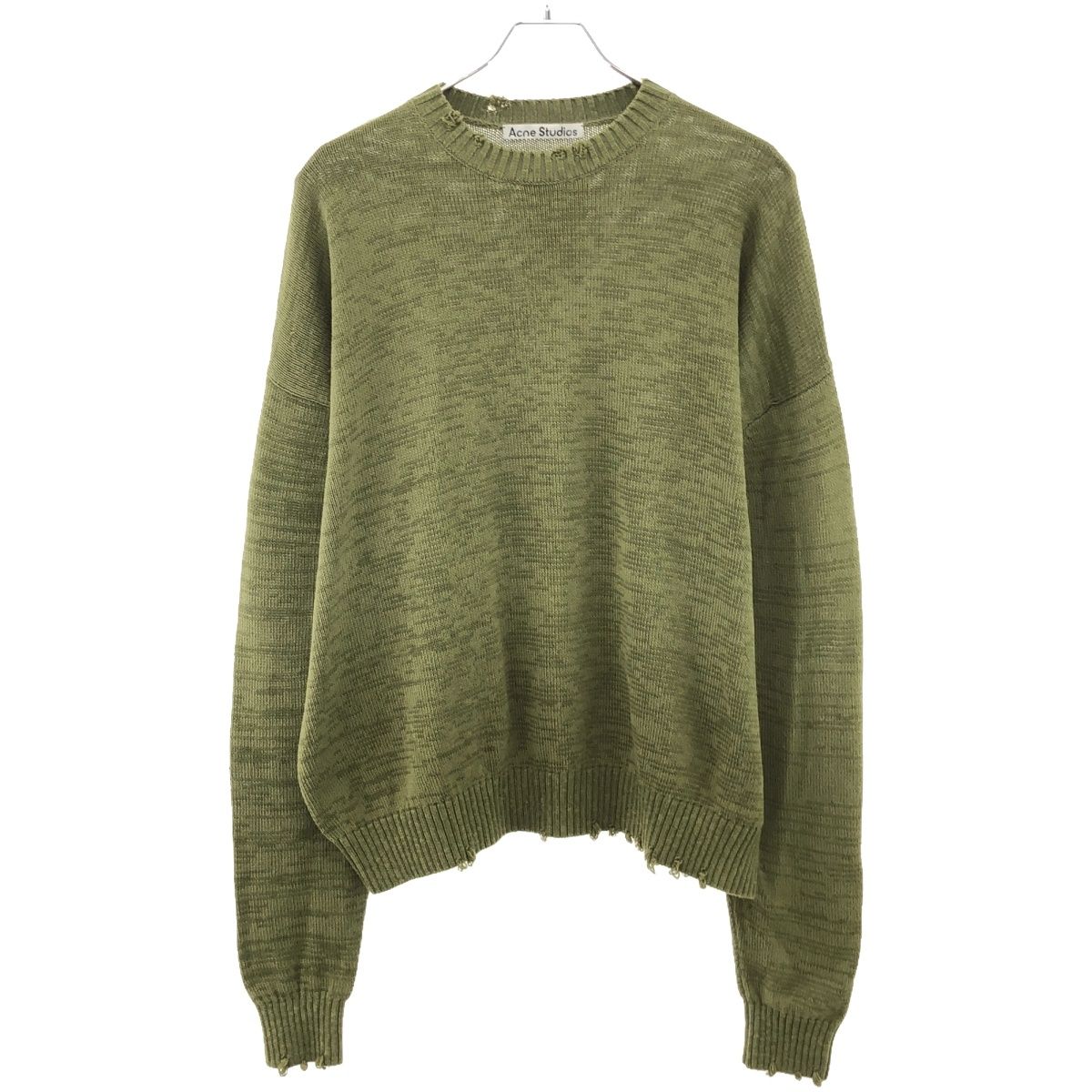 Acne Studios - acne studios ダメージ加工 ニット Acne Studios アクネストゥディオズ 21AW ダメージ加工ニット