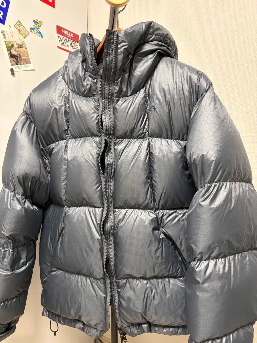 ゴールドウィン ファーダウン クォンタム ダウン グレー 4