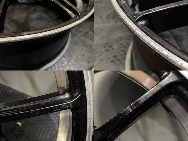 SSR FFT-R GTX02 社外ホイール 19インチ 4本 8J5HPCD100+50 ブラック