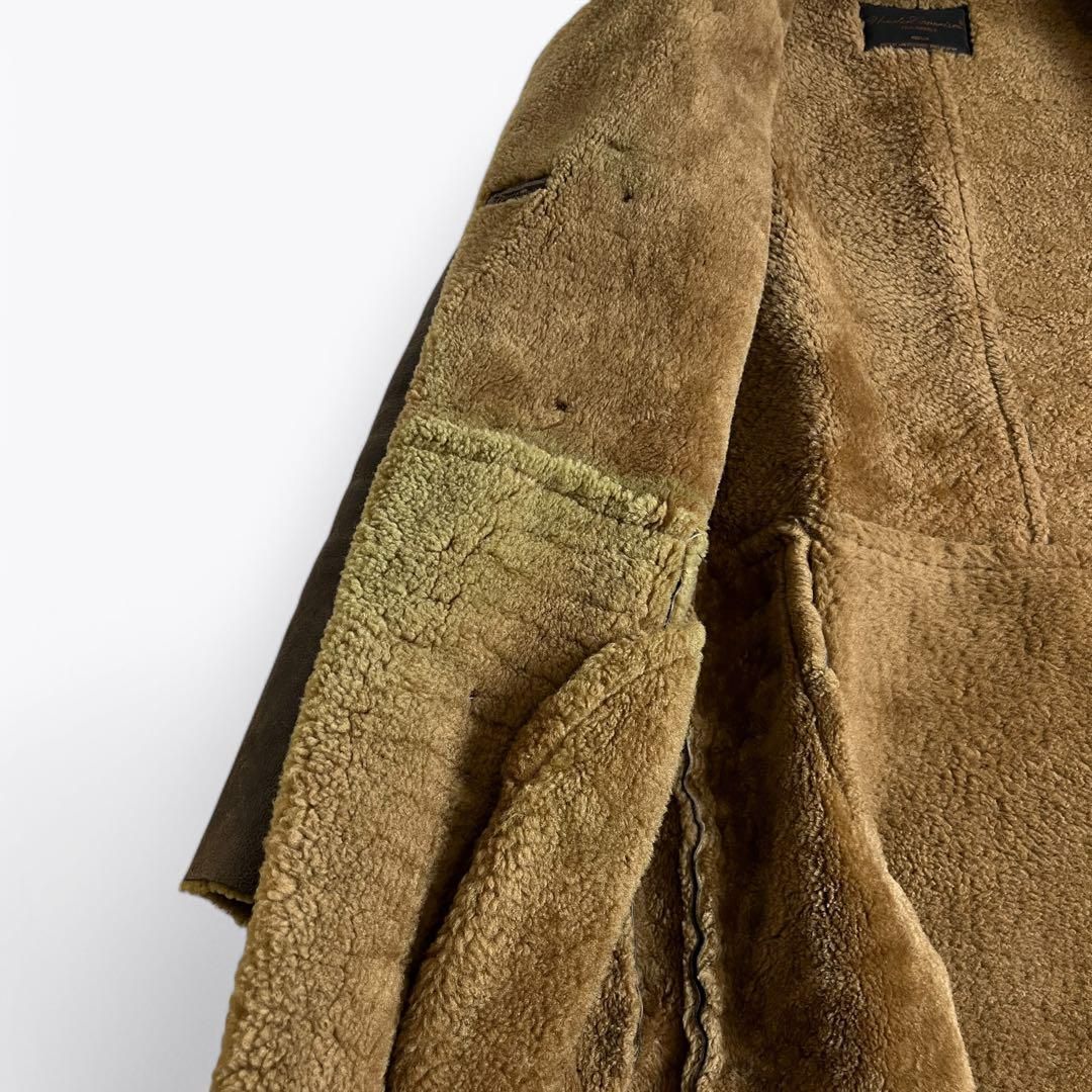 02AW】UNDERCOVER 魔女期 ムートン レザー コート アーカイブ