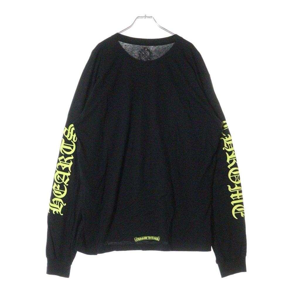 クロムハーツ　ロゴプリント ロンT CHROME HEARTS クロムハーツ（原本無） ダガープリント アーム