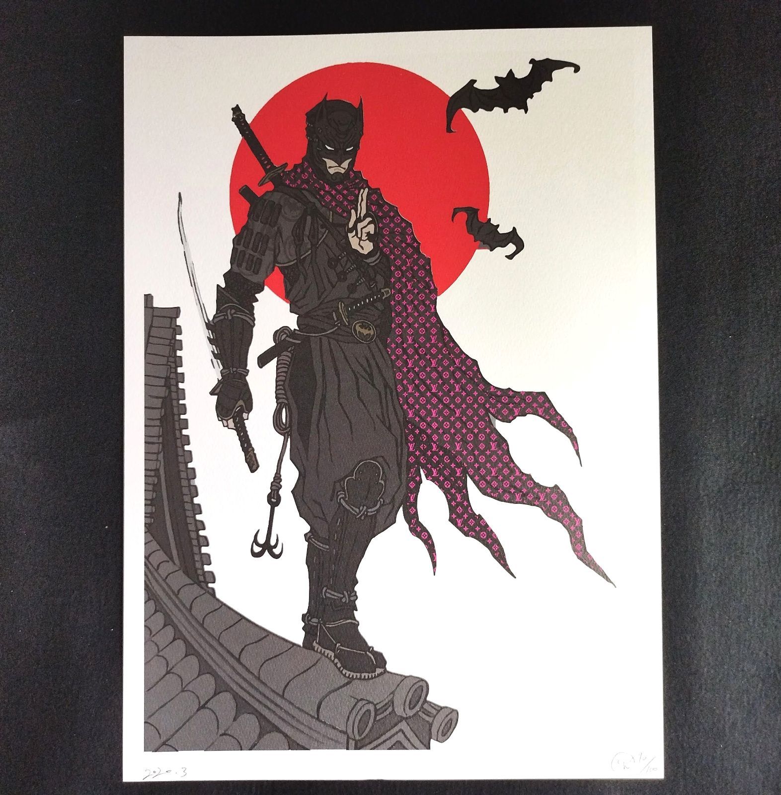 2020年 世界限定100枚 DEATH NYC アートポスター エヴァンゲリオン