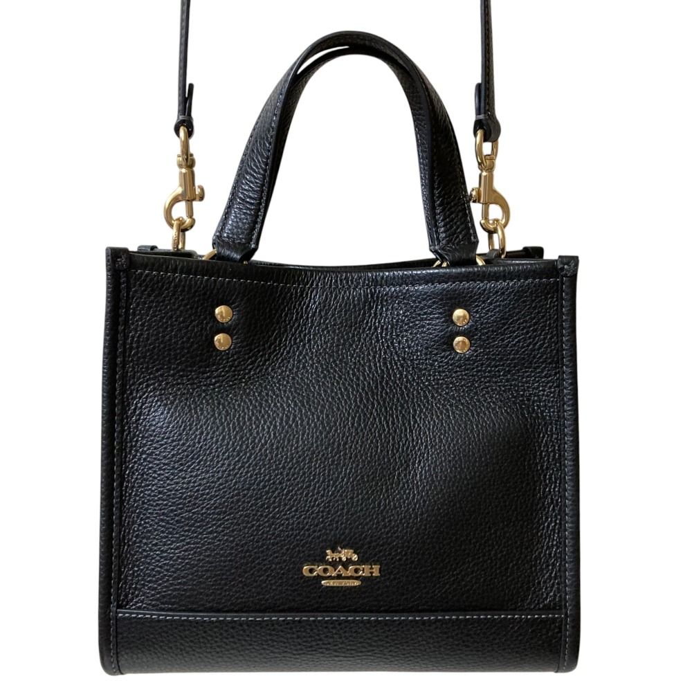 【美品】COACH ショルダーバック レザートートバッグ デンプシー 2way 美品 COACH コーチ デンプシートート22 レザー 2way トート