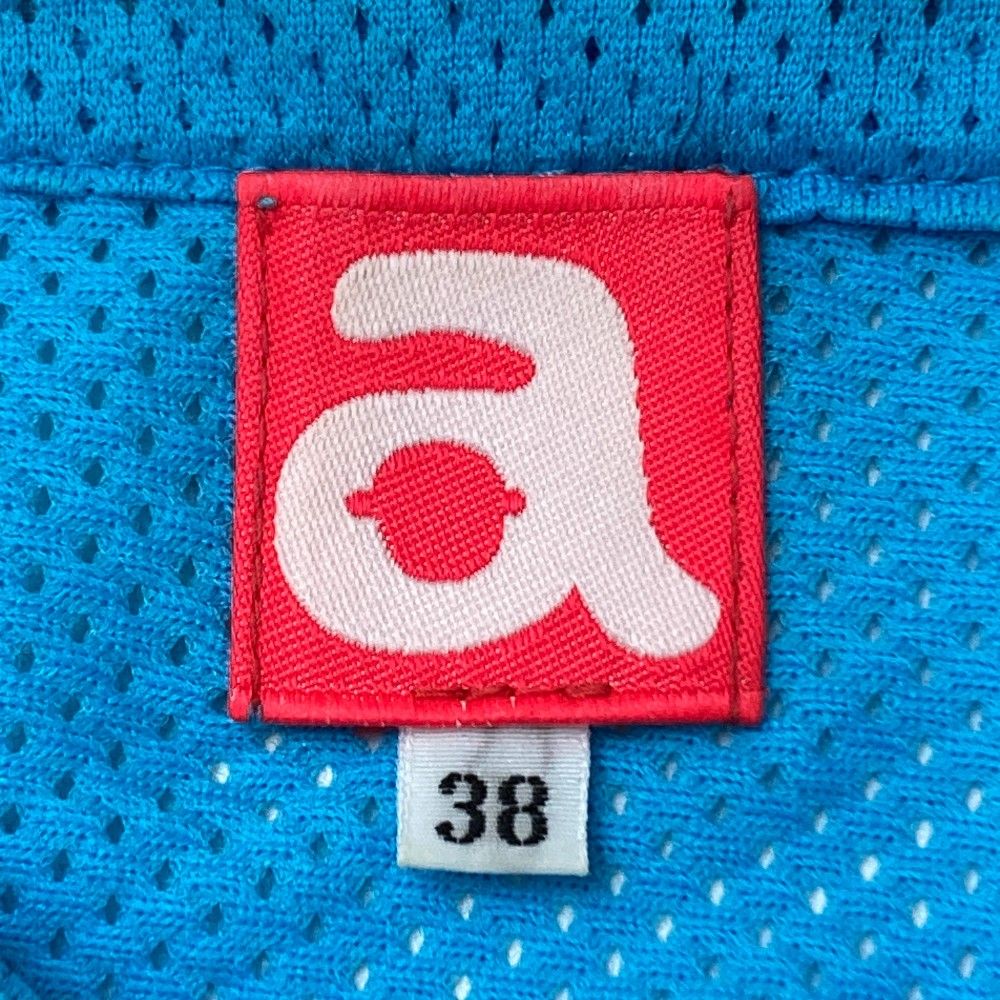 サイズ：38 ARCHIVIO アルチビオ ハーフジップ メッシュ半袖