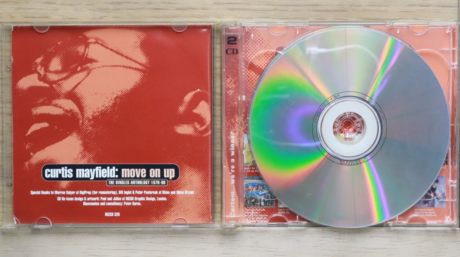 中古CD☆カーティス・メイフィールド/Curtis Mayfield□ Move on