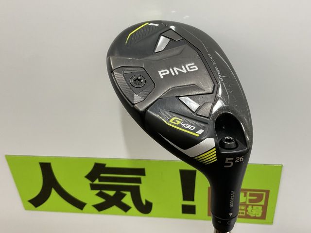 ピン G430 HYBRID (5U)/PING TOUR 2.0 CHROME 85(JP)/S/26[1922]□神戸