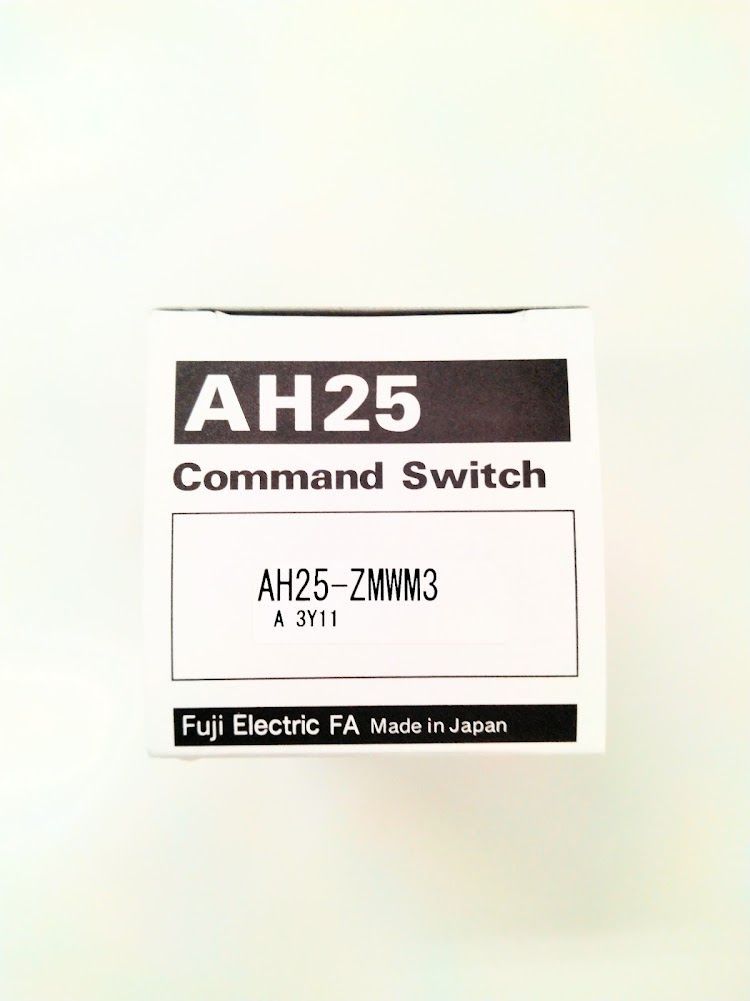 正規代理店購入 富士電機 コマンドスイッチ AH25-ZMWM3 - メルカリ 正規代理店購入 富士電機 コマンドスイッチ AH25-ZMWM3 - メルカリ