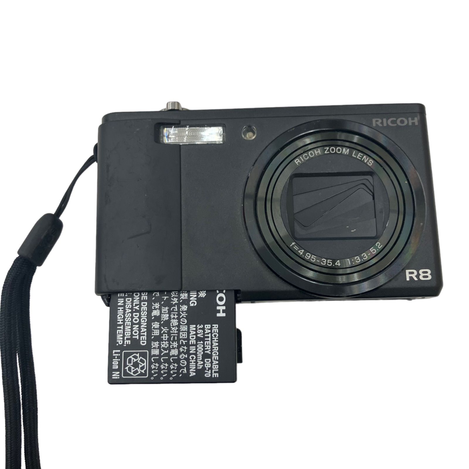 リコー RICHO R8 ブラック 半ジャンク ☆不動品 RICOHリコー R8 ジャンク品☆ - メルカリ
